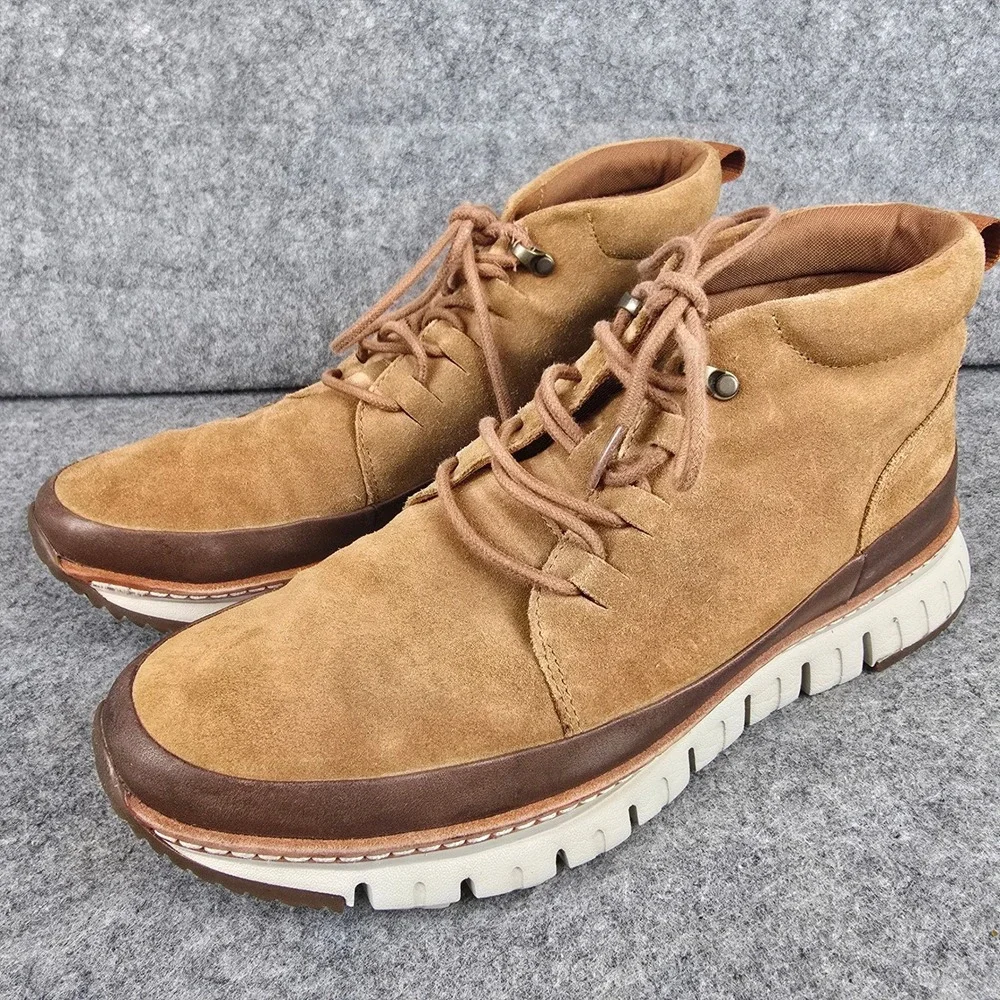Cole Haan GrandOS Men 9M Tan Suede Zerogrand Chukka Sneaker Boots Comfort C31413 C26944TN-2.jpg?format=auto main image 2